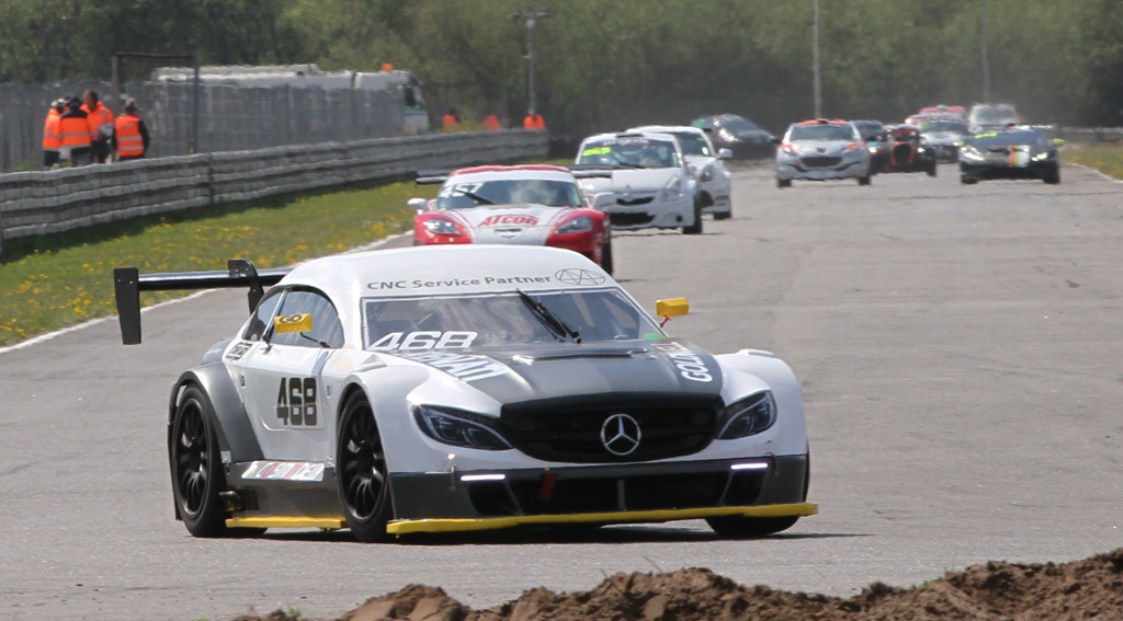 Thue Henriksen og Michael Vesthave Jr.
(Foto: Motorsporten.dk)